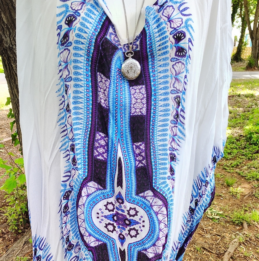 URBAN NOMAD SZ L BY NAVIN & NAKUL BATEING KAFTAN COVERUP